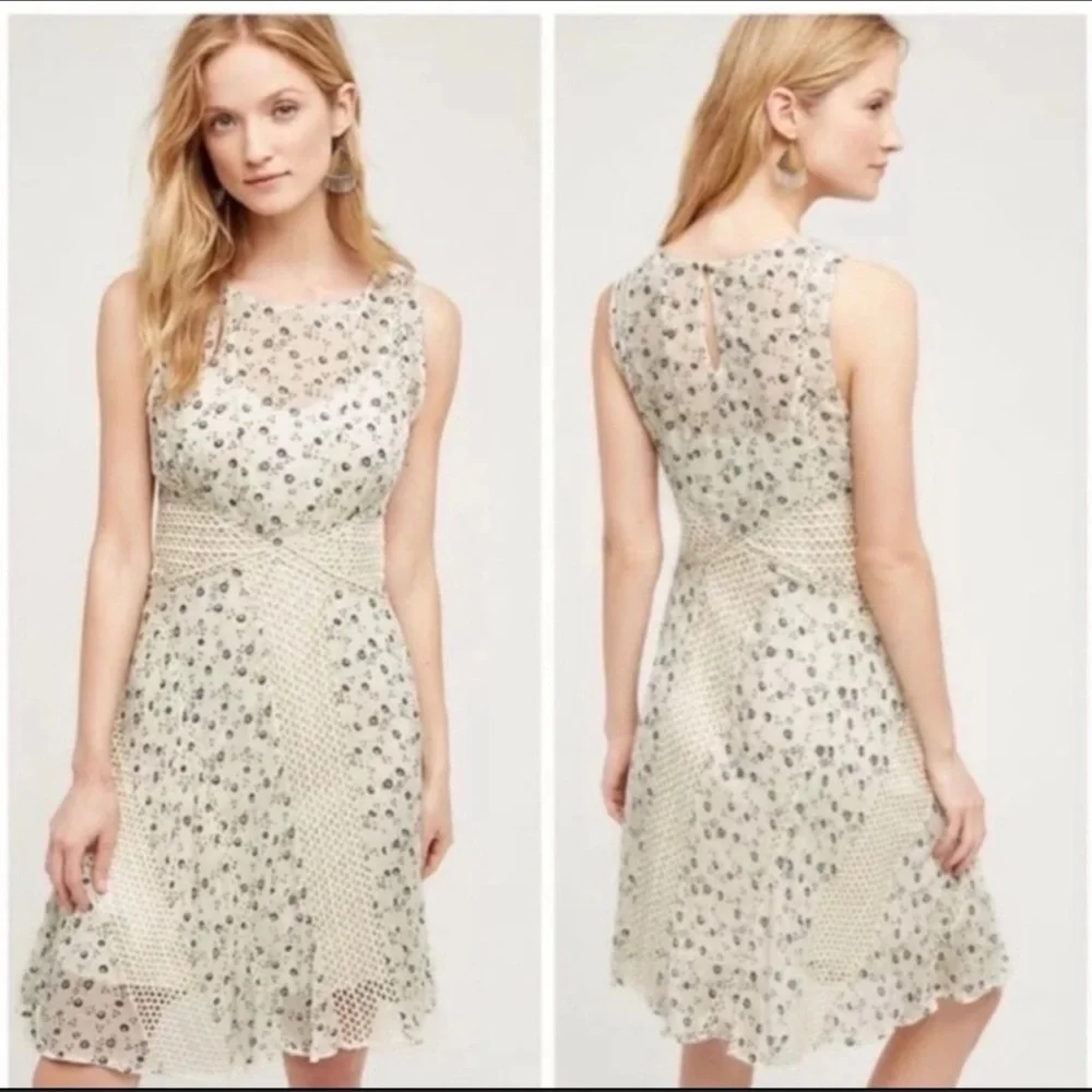 Anthropologie Windswept Lace Dress NWT SZ 12P (Large) - Picture 8 of 8